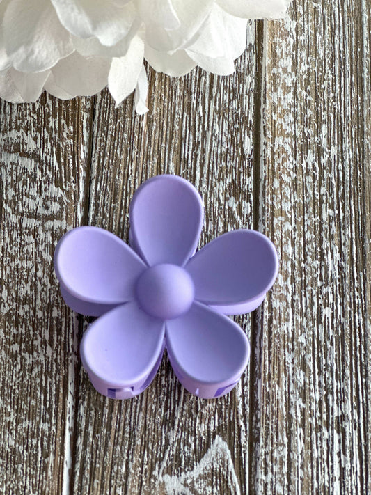 Flower Power "Purple" Hair Clip