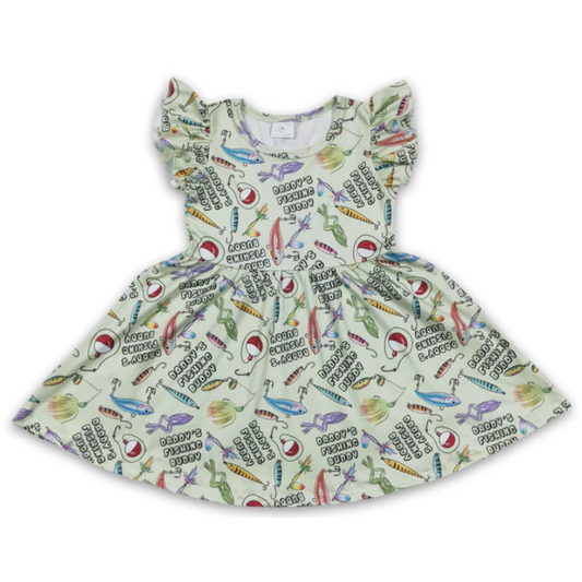 Daddy's Fishing Buddy Boutique Dress